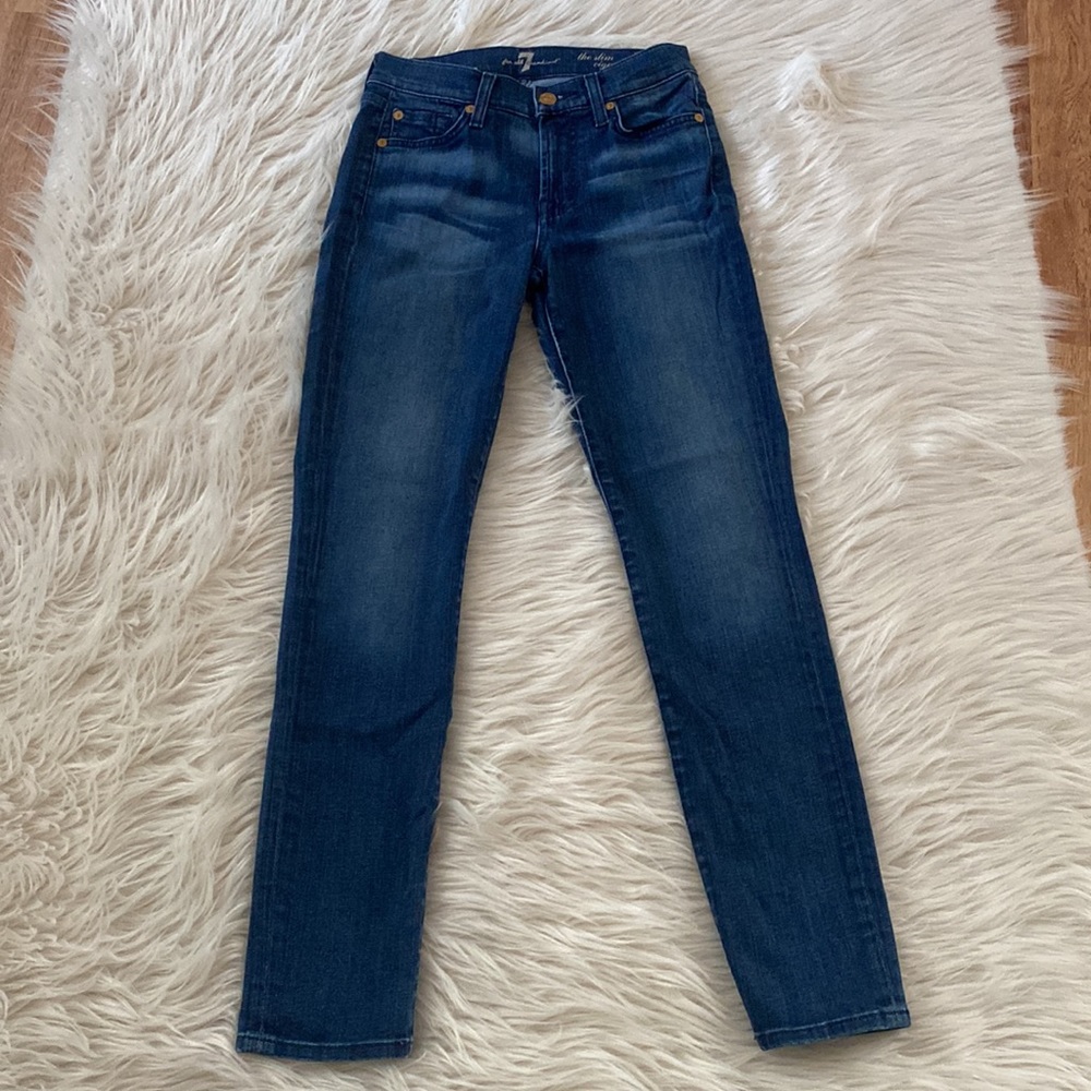 7 For All Mankind Women's Slim Cigarette Jean